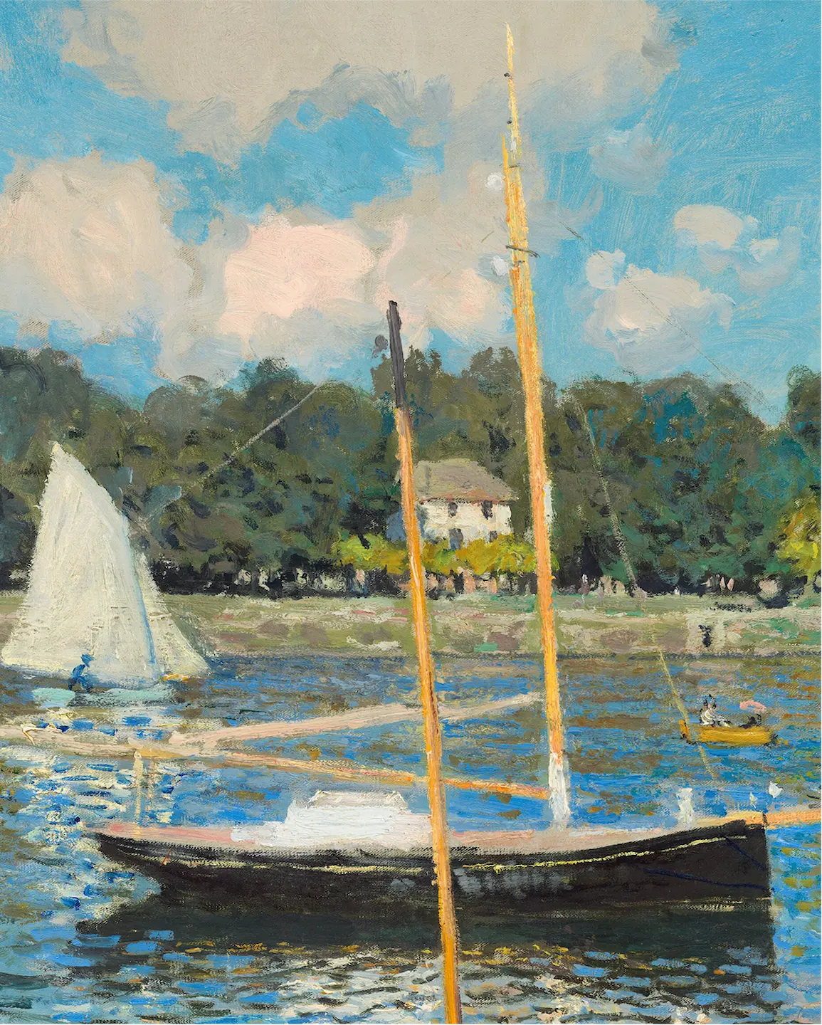 Claude Monet, Le Pont routier, Argentueil 1874