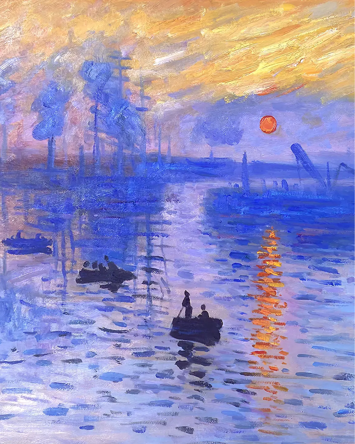 Claude Monet, Impression Soleil Levant 1872