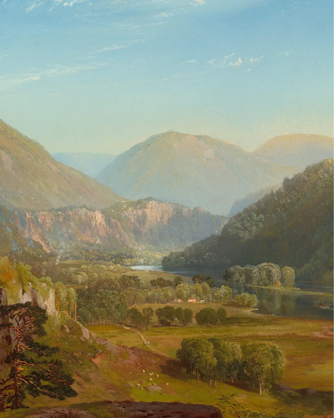 Thomas Moran, The Juniata Evening 1864