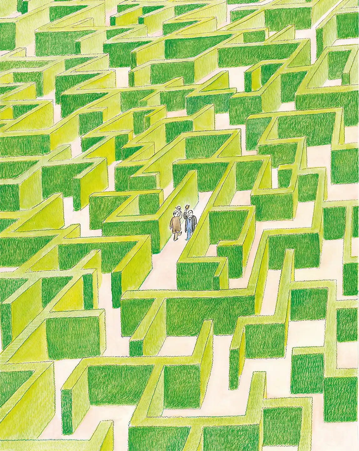 Jean-Jacques Sempé, Labyrinthe 2006