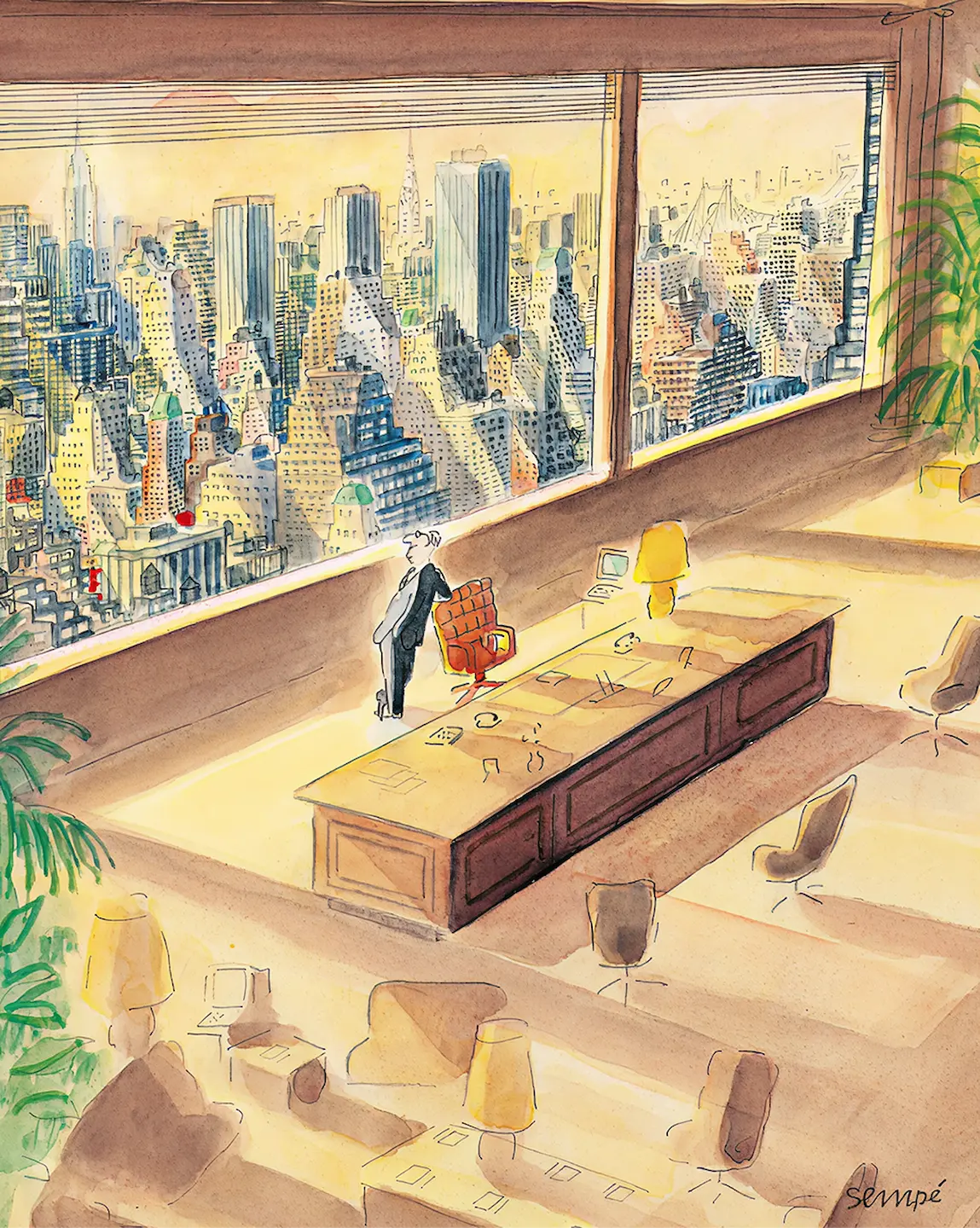 Jean-Jacques Sempé, The New Yorker Feb.2 1998