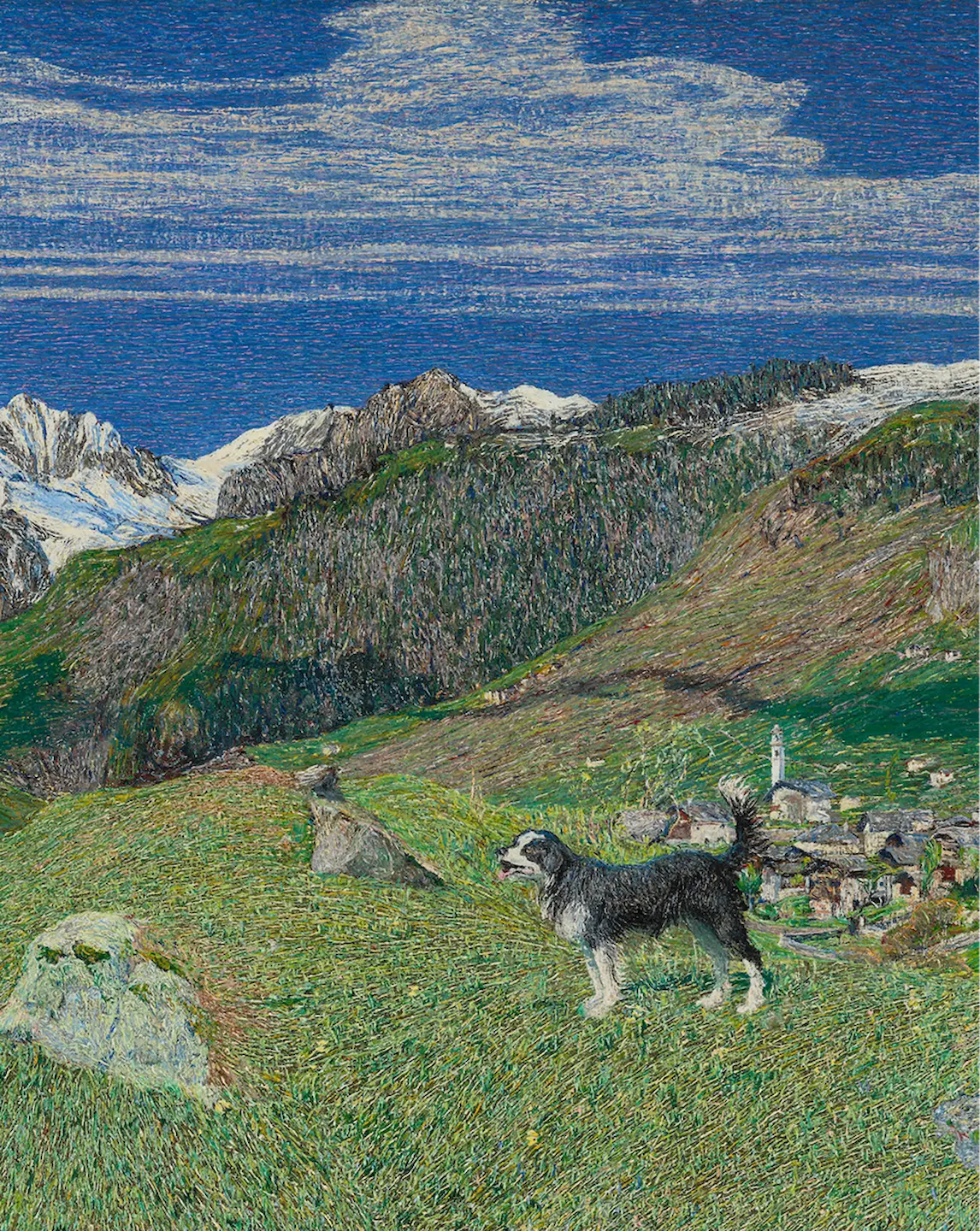 Giovanni Segantini, Printemps dans les Alpes 1897
