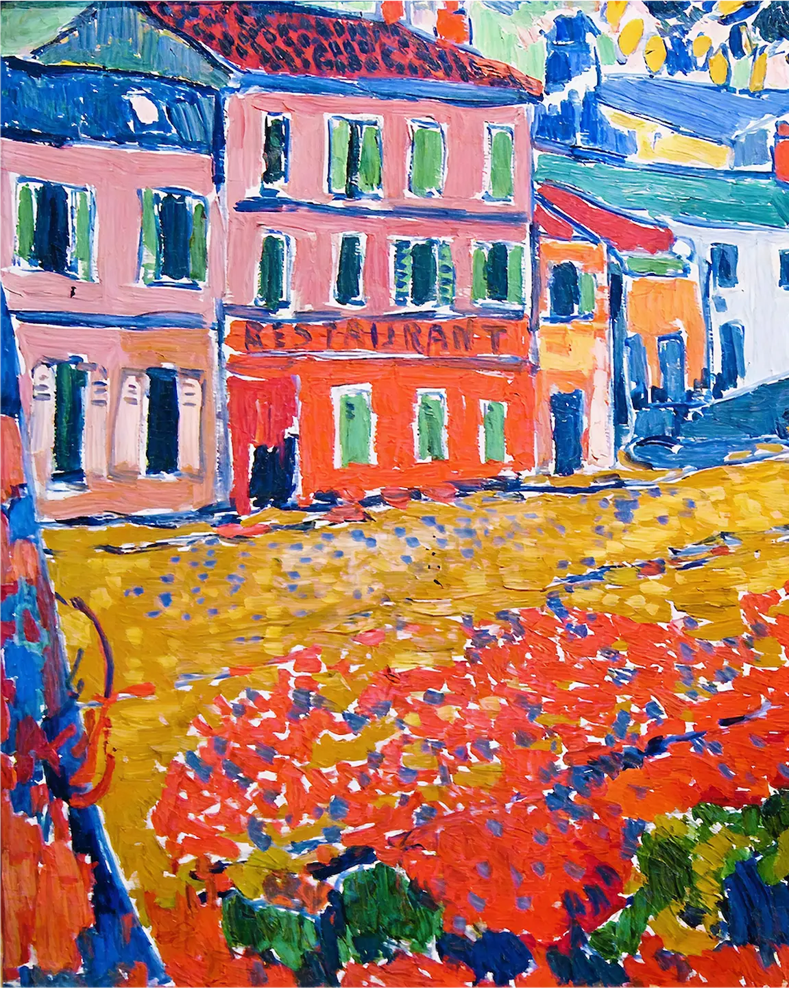 Maurice de Vlaminck, Restaurant de la machine à Bougival 1905